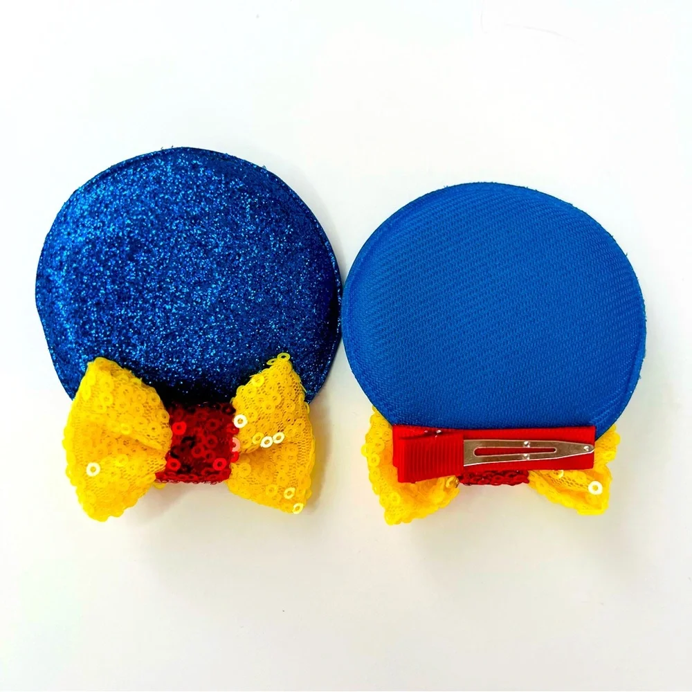 Minnie Mickey Ears Hair Clips Snow White inspired for Girls